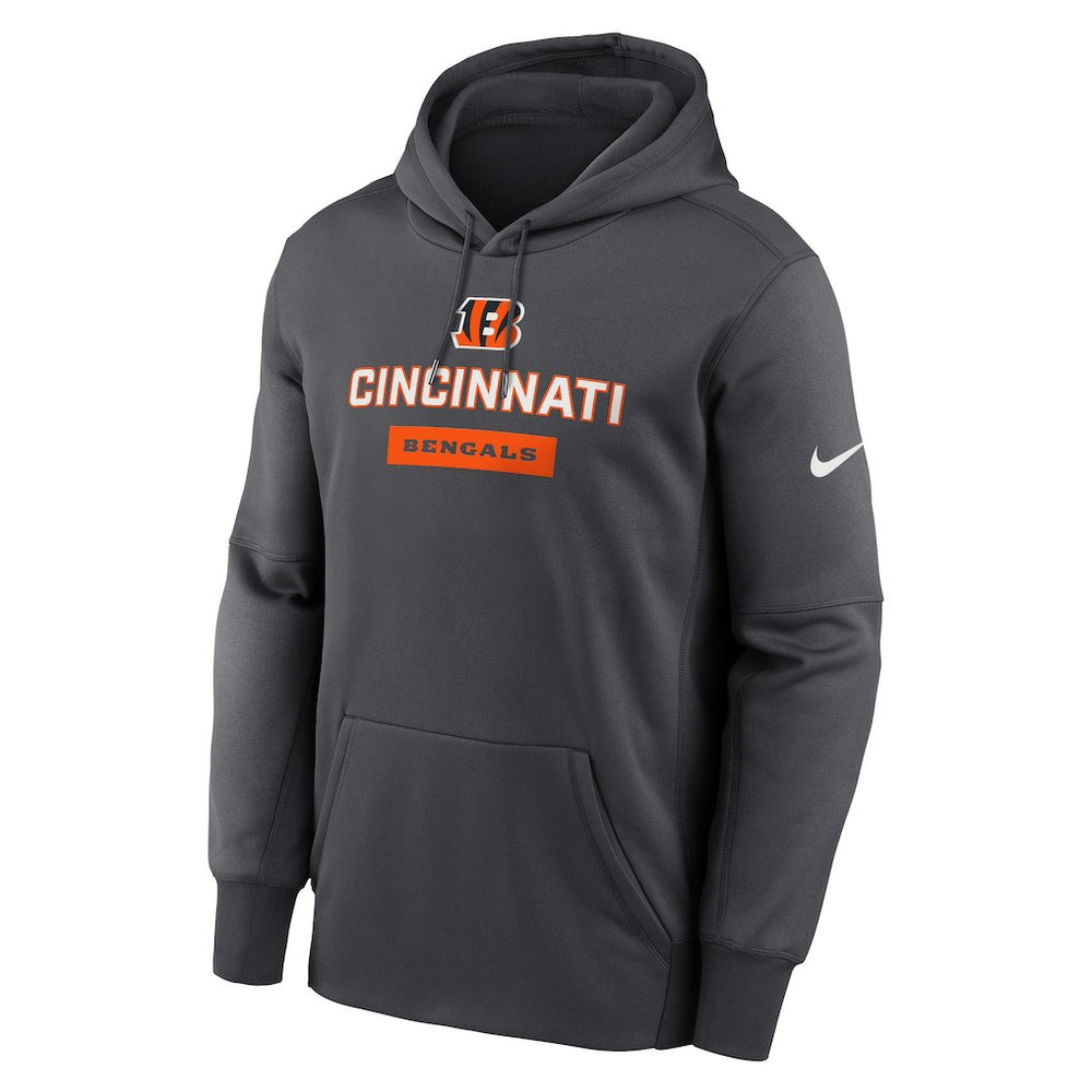 Cincinnati Bengals Toss Sweep Performance Pullover Hoodie Anthracite | Nike for Sale