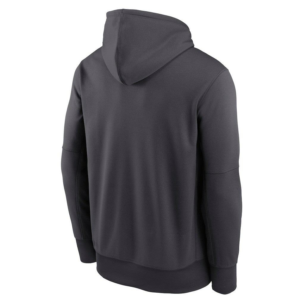 Las Vegas Raiders Toss Sweep Performance Pullover Hoodie Anthracite | Nike for Sale