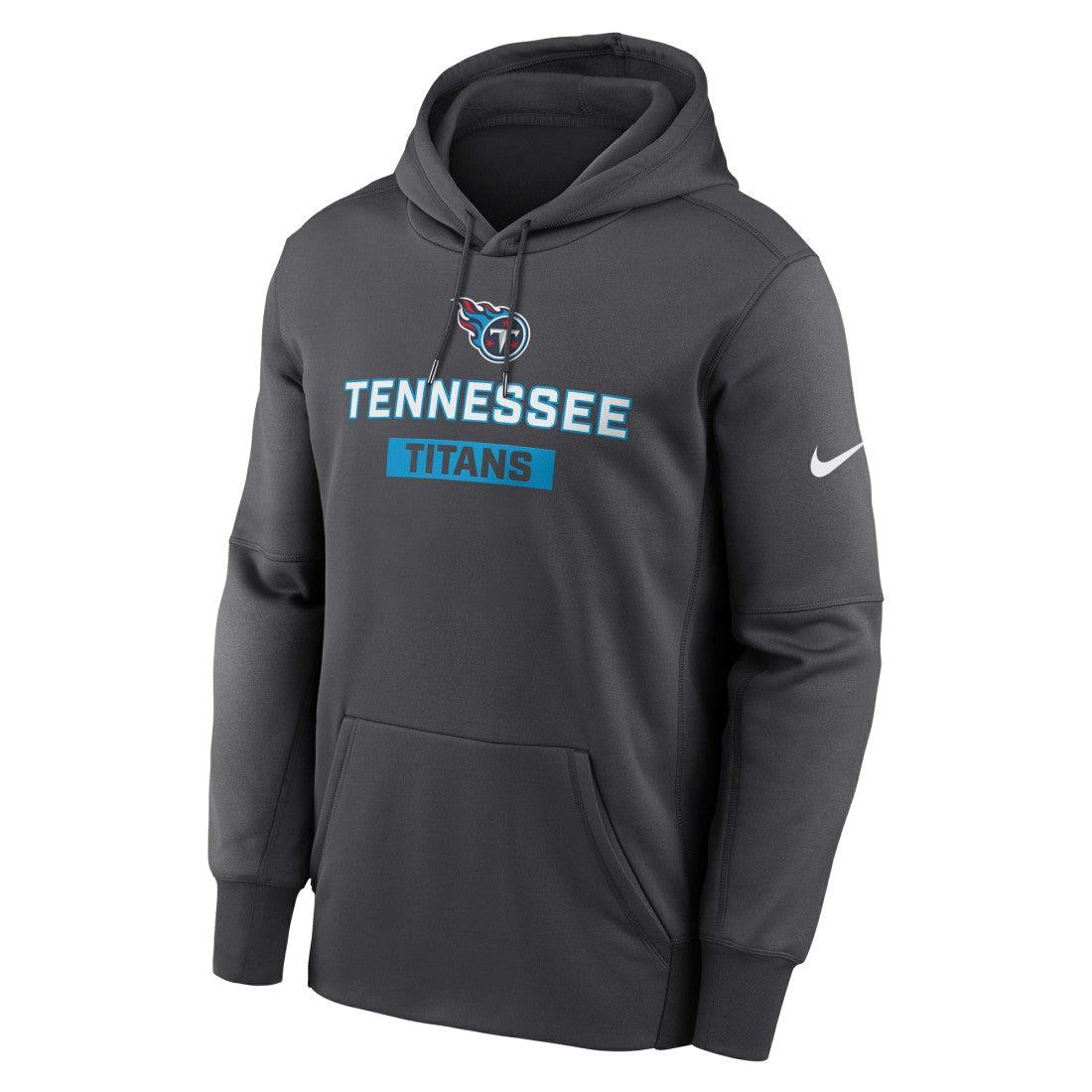Tennessee Titans Toss Sweep Performance Pullover Hoodie Anthracite | Nike for Sale