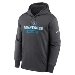 Tennessee Titans Toss Sweep Performance Pullover Hoodie Anthracite | Nike for Sale