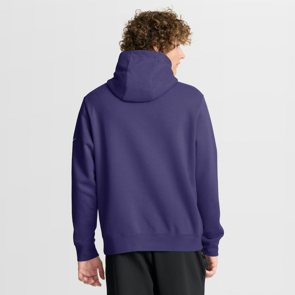Baltimore Ravens Busted Play Club Fleece Pullover Hoodie Purple | Nike for Sale