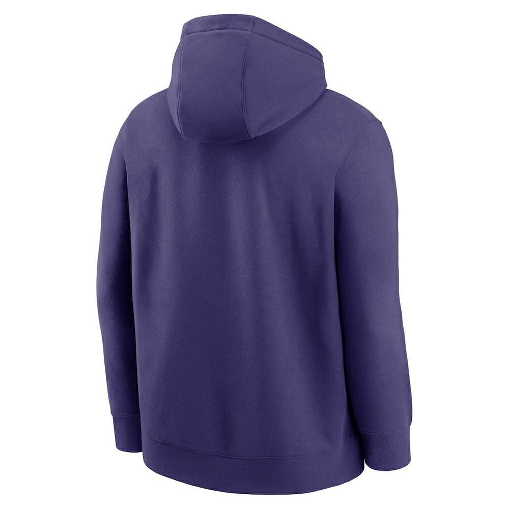 Baltimore Ravens Busted Play Club Fleece Pullover Hoodie Purple | Nike for Sale