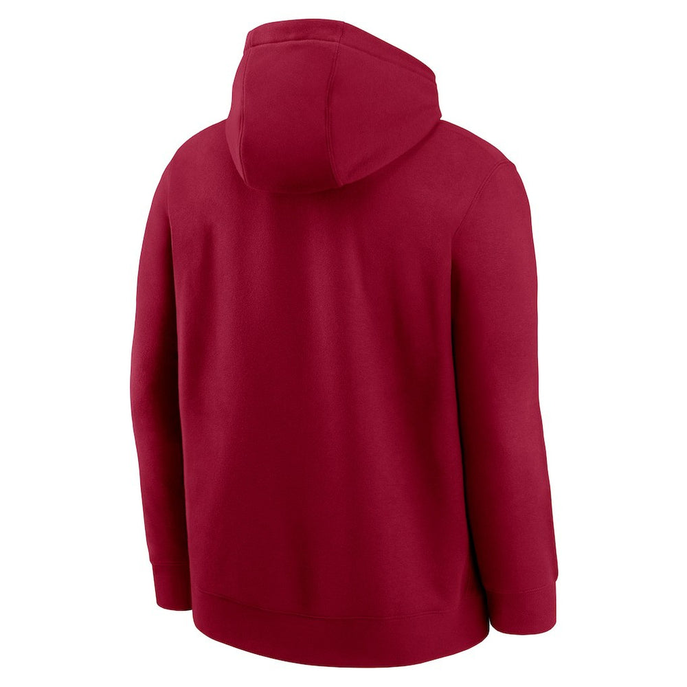 Washington Commanders Busted Play Club Fleece Pullover Hoodie Burgundy | Nike for Sale
