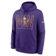 Minnesota Vikings Busted Play Club Fleece Pullover Hoodie Purple | Nike for Sale