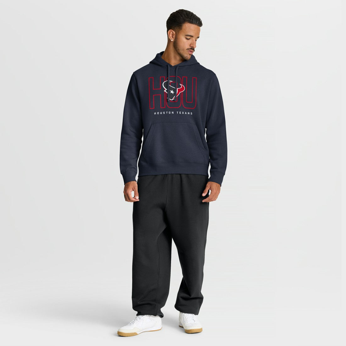 Houston Texans Busted Play Club Fleece Pullover Hoodie Navy | Nike for Sale