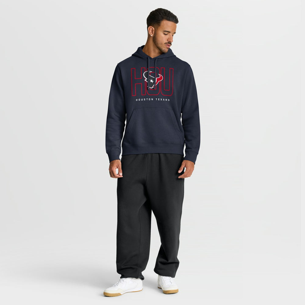 Houston Texans Busted Play Club Fleece Pullover Hoodie Navy | Nike for Sale