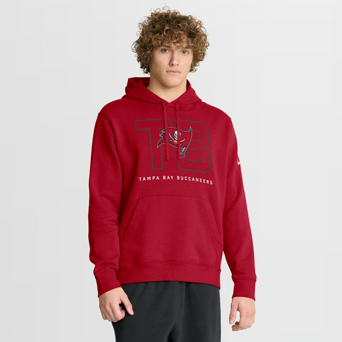 Tampa Bay Buccaneers Busted Play Club Fleece Pullover Hoodie Red | Nike for Sale