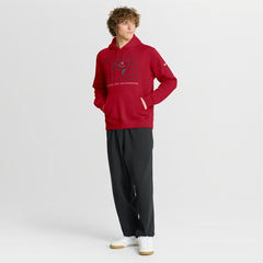 Tampa Bay Buccaneers Busted Play Club Fleece Pullover Hoodie Red | Nike for Sale