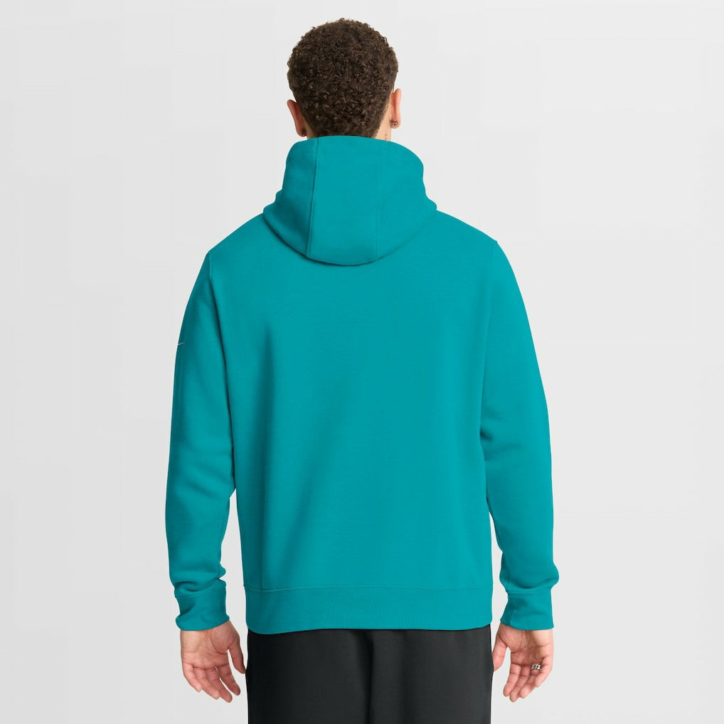 Miami Dolphins Busted Play Club Fleece Pullover Hoodie Aqua | Nike for Sale