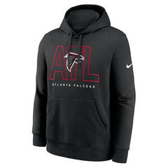 Atlanta Falcons Busted Play Club Fleece Pullover Hoodie Black | Nike for Sale