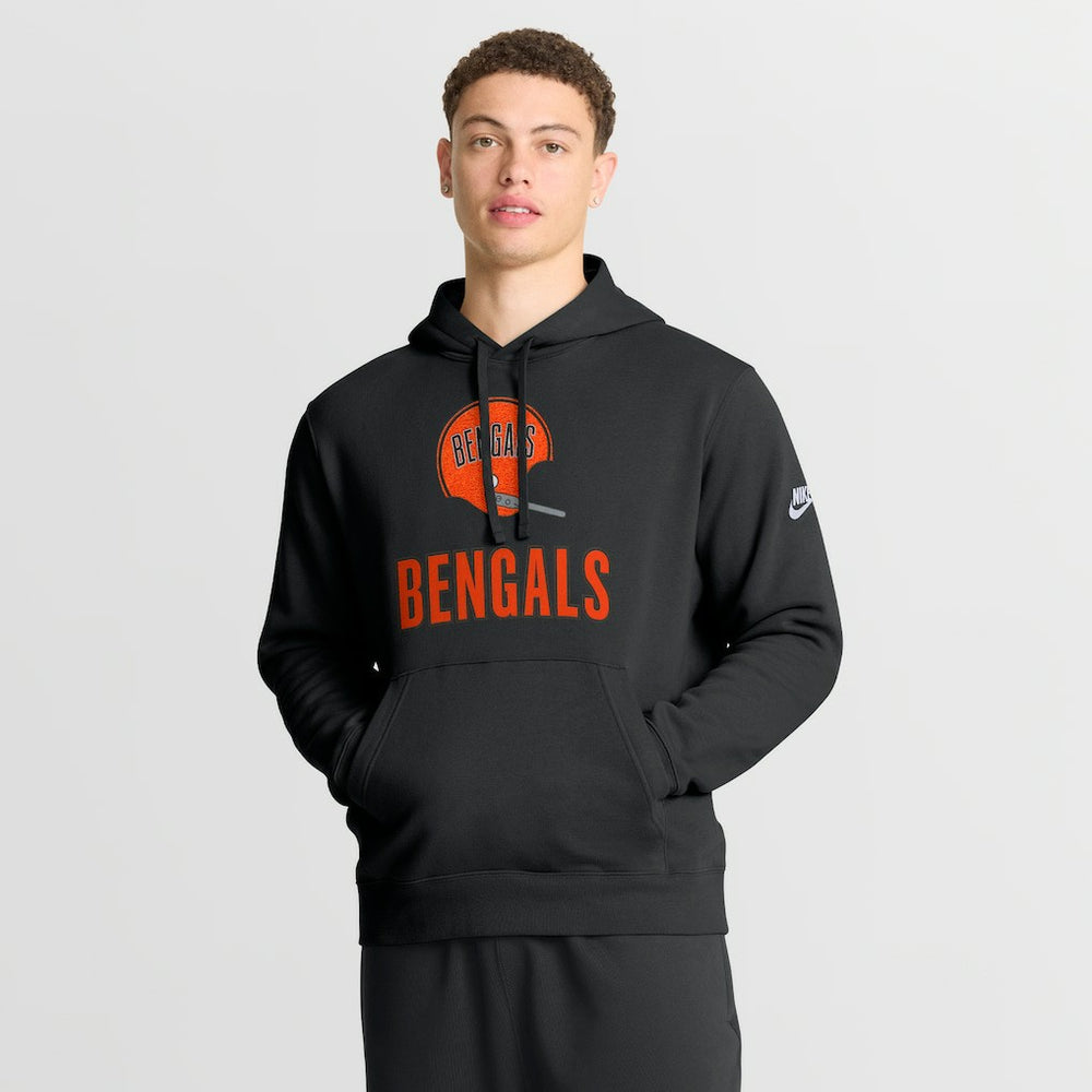 Cincinnati Bengals Best Season Rewind Club Pullover Hoodie Black | Nike for Sale