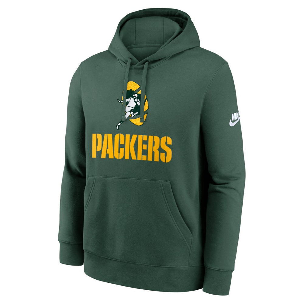 Green Bay Packers Best Season Rewind Club Pullover Hoodie Green | Nike for Sale