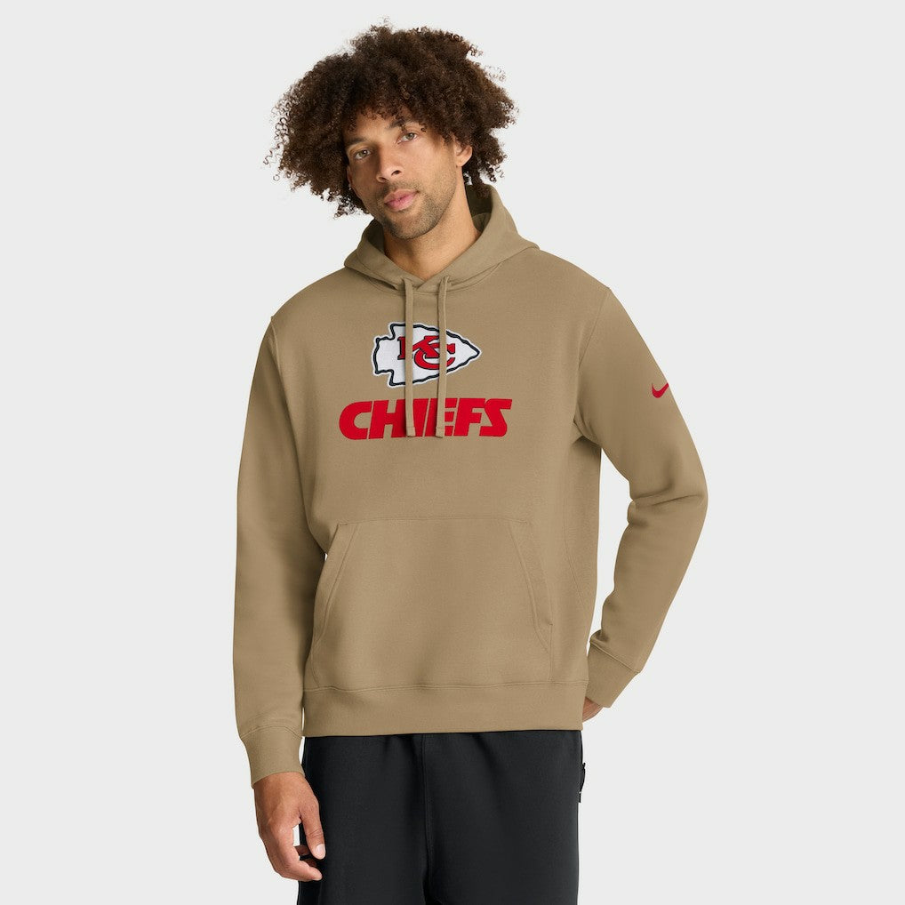 Kansas City Chiefs Best Season Rewind Club Pullover Hoodie Tan | Nike for Sale
