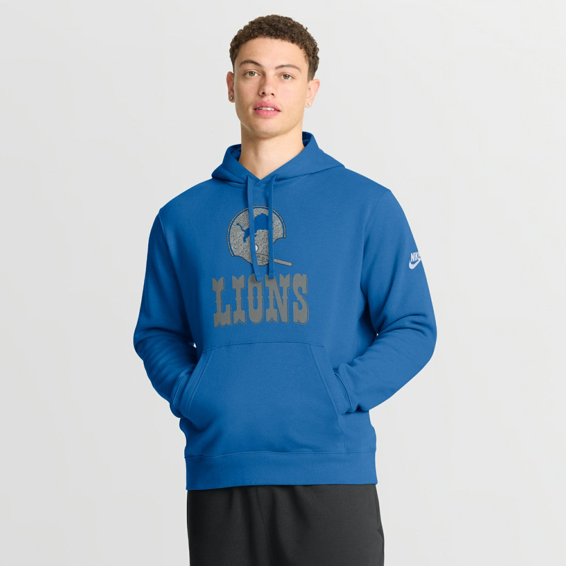 Detroit Lions Best Season Rewind Club Pullover Hoodie Royal | Nike for Sale
