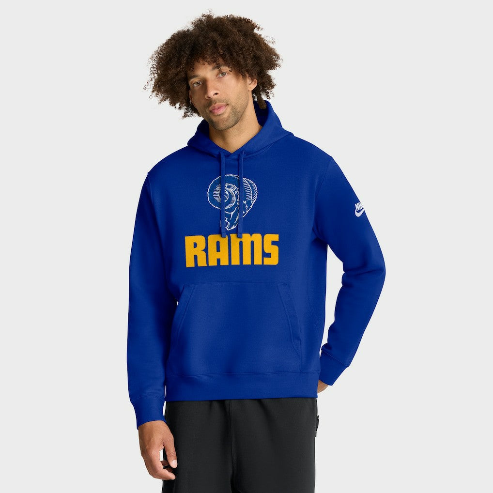 Los Angeles Rams Best Season Rewind Club Pullover Hoodie Royal | Nike for Sale