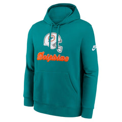 Miami Dolphins Best Season Rewind Club Pullover Hoodie Aqua | Nike for Sale