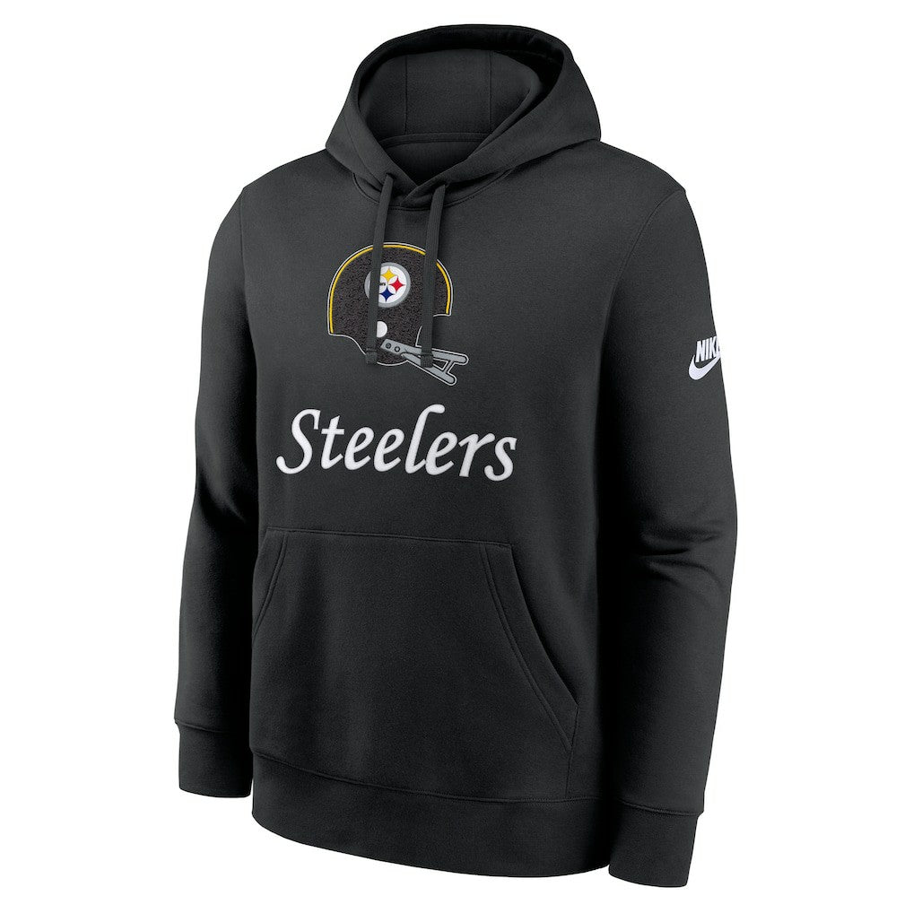 Pittsburgh Steelers Best Season Rewind Club Pullover Hoodie Black | Nike for Sale