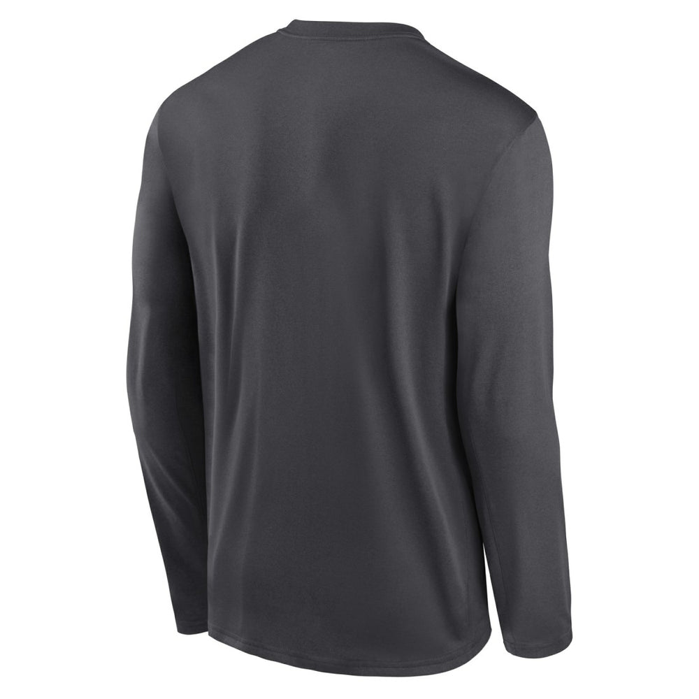 Green Bay Packers Primetime Legend Icon Performance Long Sleeve T-Shirt Anthracite | Nike for Sale