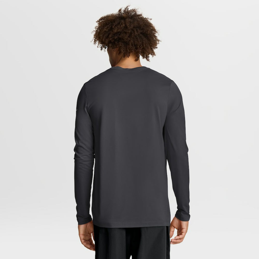 Baltimore Ravens Primetime Legend Icon Performance Long Sleeve T-Shirt Anthracite | Nike for Sale