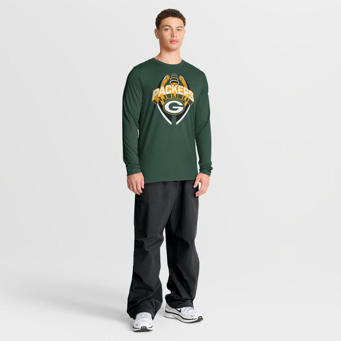 Green Bay Packers Primetime Legend Icon Performance Long Sleeve T-Shirt Green | Nike for Sale