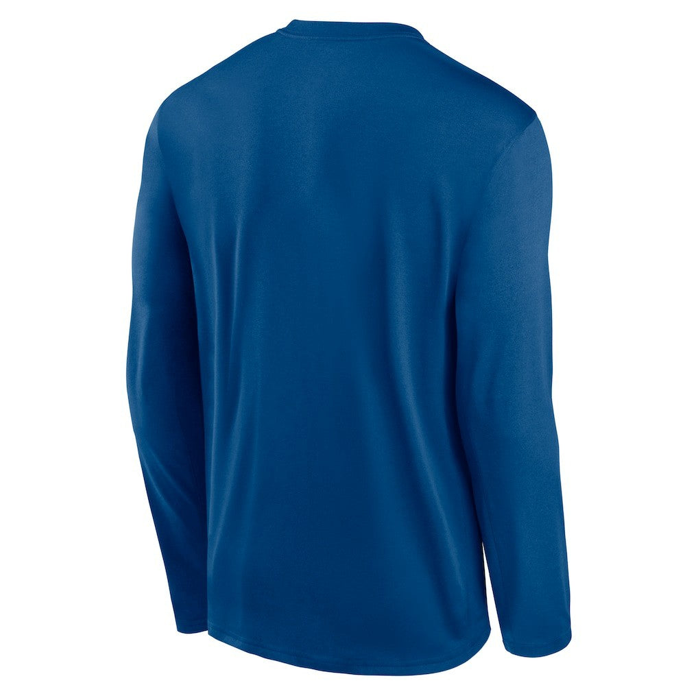 Indianapolis Colts Primetime Legend Icon Performance Long Sleeve T-Shirt Royal | Nike for Sale