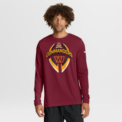 Washington Commanders Primetime Legend Icon Performance Long Sleeve T-Shirt Burgundy | Nike for Sale