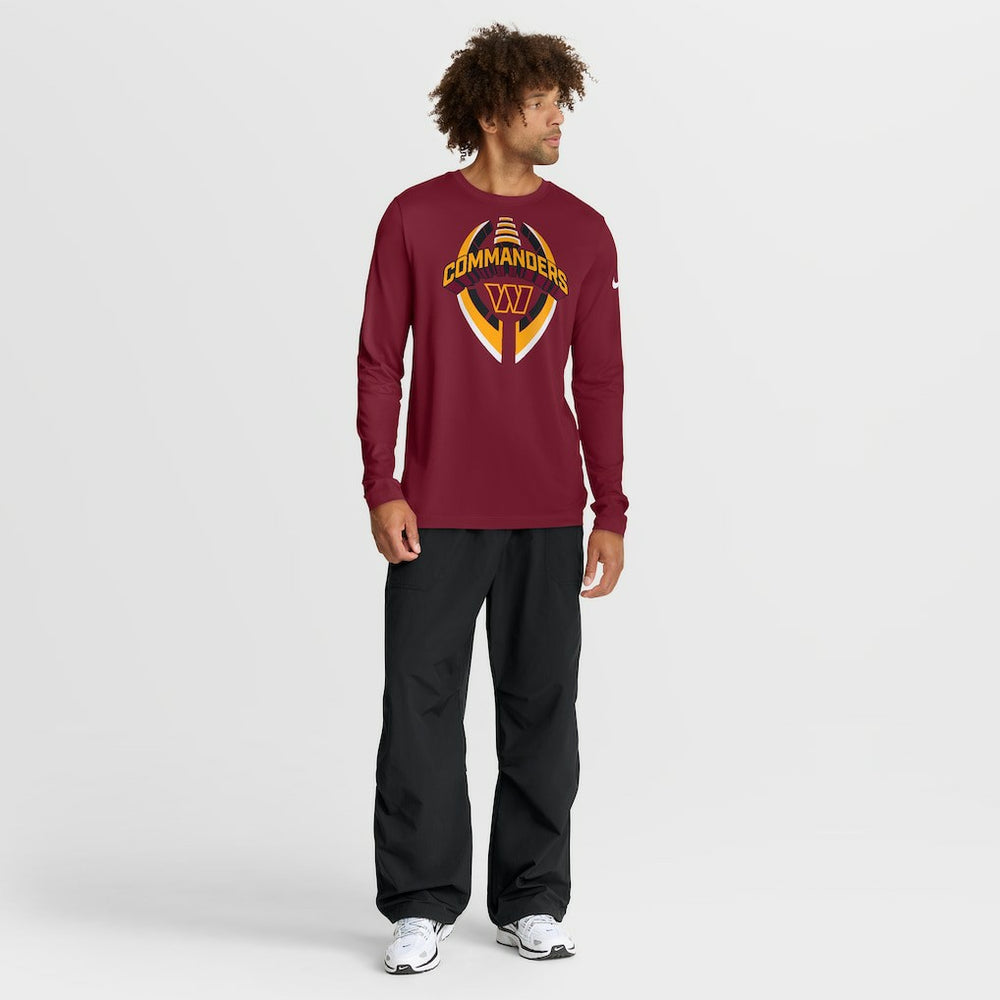 Washington Commanders Primetime Legend Icon Performance Long Sleeve T-Shirt Burgundy | Nike for Sale