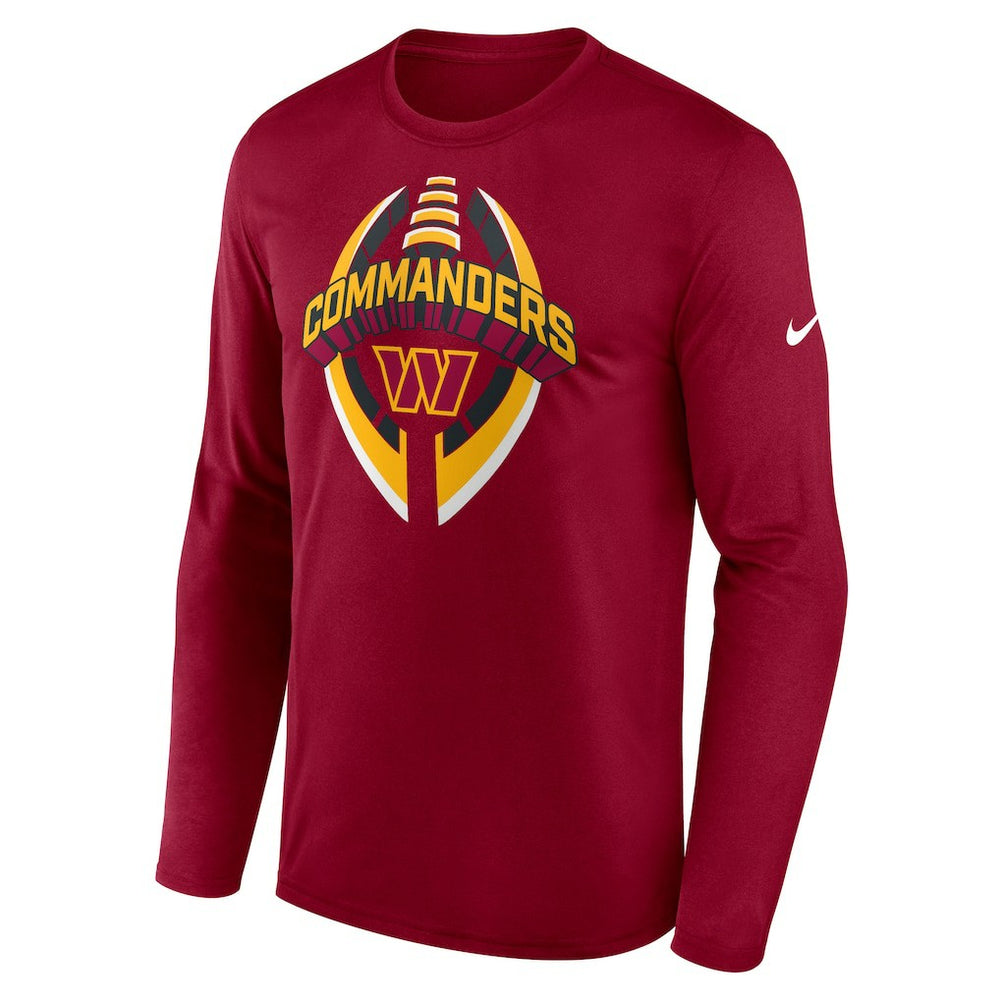 Washington Commanders Primetime Legend Icon Performance Long Sleeve T-Shirt Burgundy | Nike for Sale