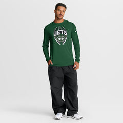 New York Jets Primetime Legend Icon Performance Long Sleeve T-Shirt Green | Nike for Sale