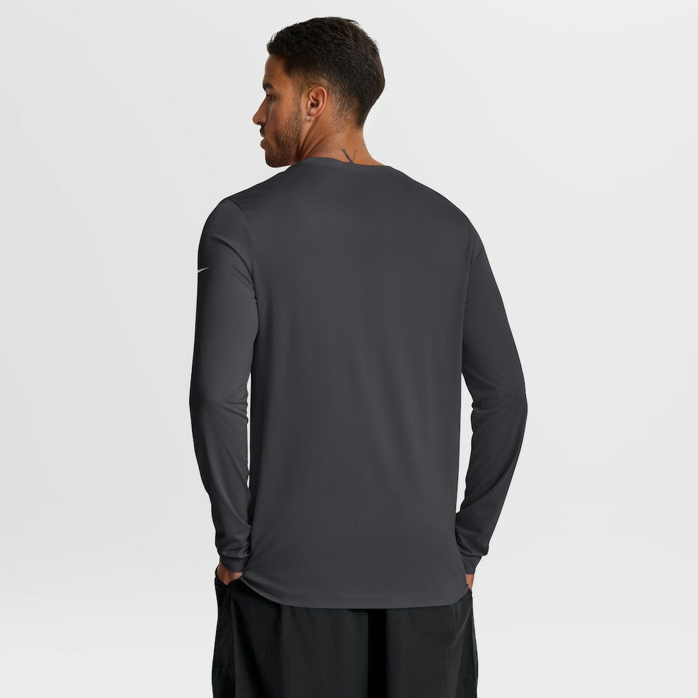 Philadelphia Eagles Primetime Legend Icon Performance Long Sleeve T-Shirt Anthracite | Nike for Sale