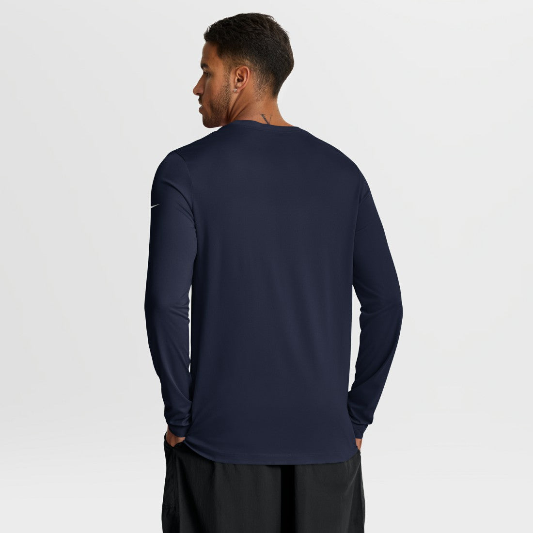 Tennessee Titans Primetime Legend Icon Performance Long Sleeve T-Shirt Navy | Nike for Sale
