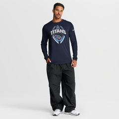 Tennessee Titans Primetime Legend Icon Performance Long Sleeve T-Shirt Navy | Nike for Sale