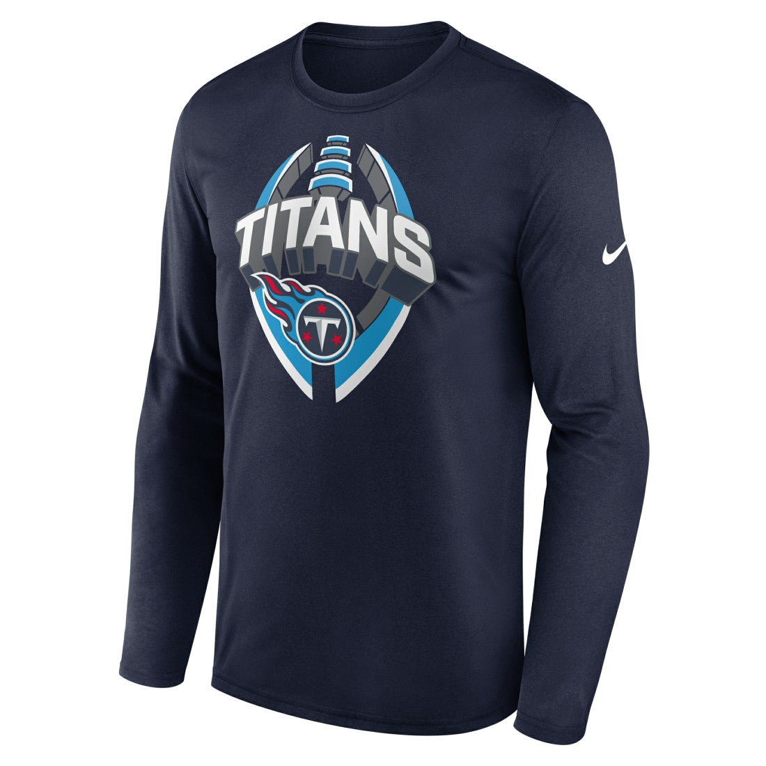 Tennessee Titans Primetime Legend Icon Performance Long Sleeve T-Shirt Navy | Nike for Sale