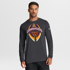 Washington Commanders Primetime Legend Icon Performance Long Sleeve T-Shirt Anthracite | Nike for Sale