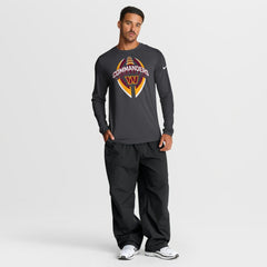 Washington Commanders Primetime Legend Icon Performance Long Sleeve T-Shirt Anthracite | Nike for Sale