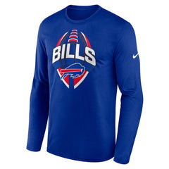 Buffalo Bills Primetime Legend Icon Performance Long Sleeve T-Shirt Royal | Nike for Sale