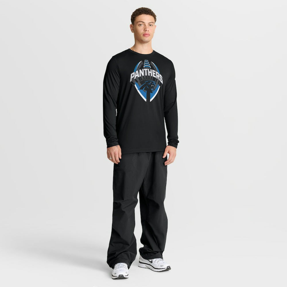 Carolina Panthers Primetime Legend Icon Performance Long Sleeve T-Shirt Black | Nike for Sale
