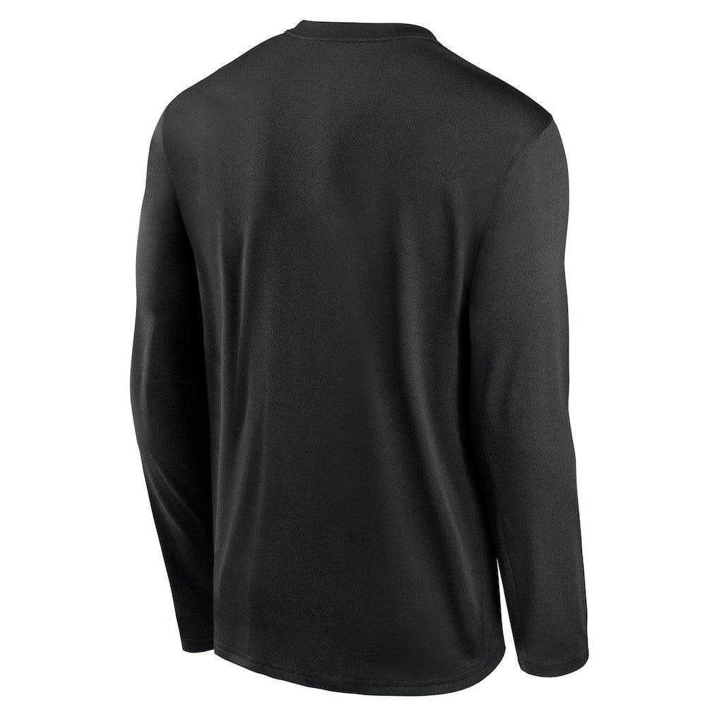 Carolina Panthers Primetime Legend Icon Performance Long Sleeve T-Shirt Black | Nike for Sale