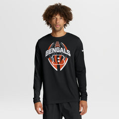 Cincinnati Bengals Primetime Legend Icon Performance Long Sleeve T-Shirt Black | Nike for Sale