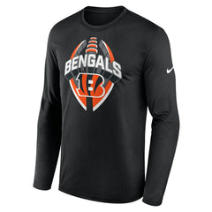 Cincinnati Bengals Primetime Legend Icon Performance Long Sleeve T-Shirt Black | Nike for Sale