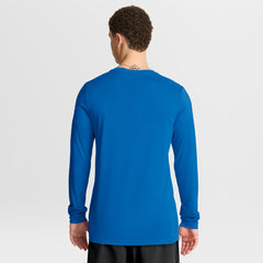 Detroit Lions Primetime Legend Icon Performance Long Sleeve T-Shirt Blue | Nike for Sale