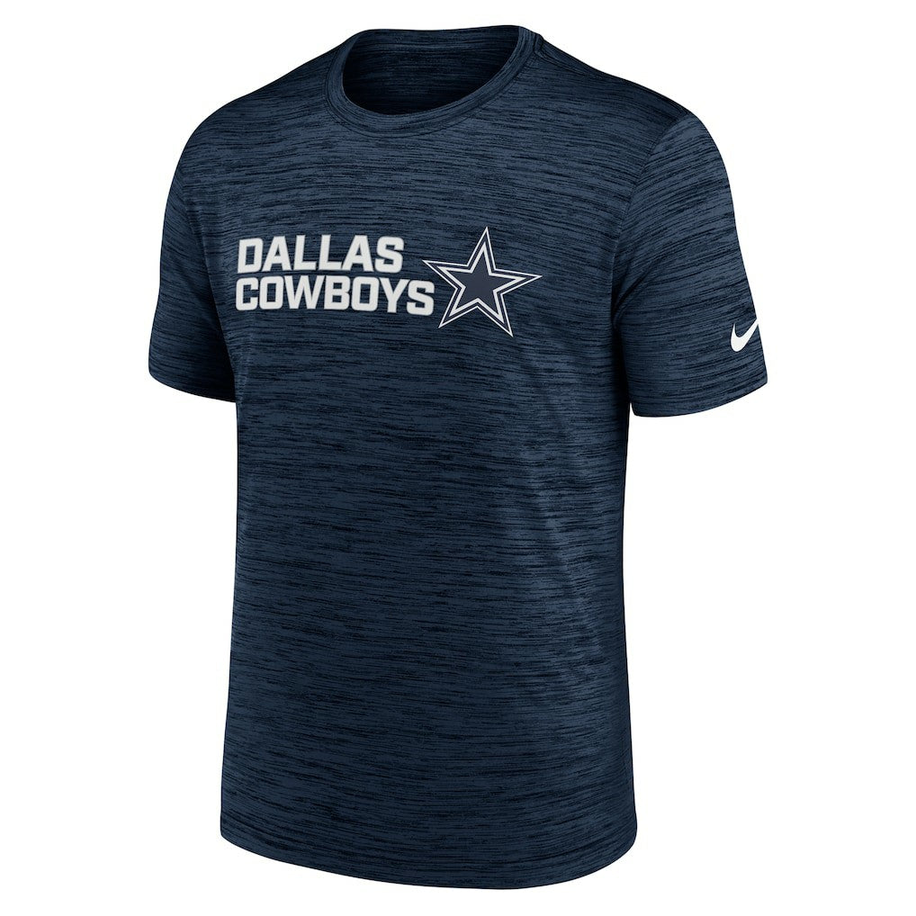 Dallas Cowboys Reverse Play Velocity Dri-FIT T-Shirt Navy | Nike for Sale