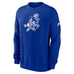 Dallas Cowboys Swing Pass Rewind Club Pullover Sweatshirt Royal | Nike for Sale