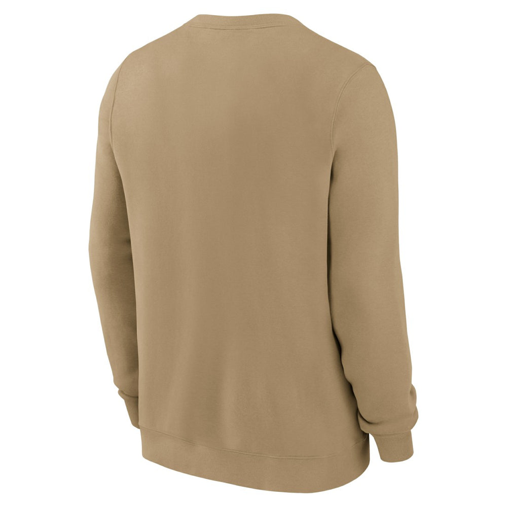 Tampa Bay Buccaneers Swing Pass Rewind Club Pullover Sweatshirt Tan | Nike for Sale
