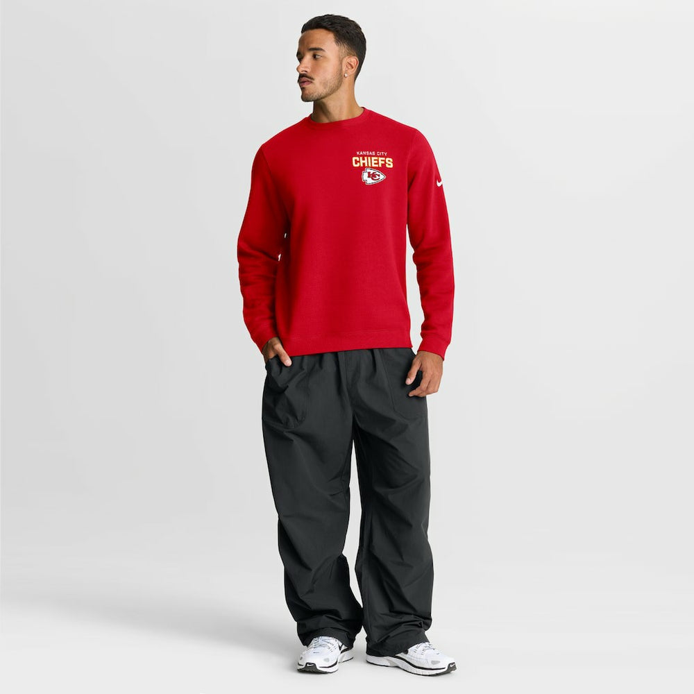 Kansas City Chiefs Primetime Club Fleece Pullover Sweatshirt Red | Nike for Sale