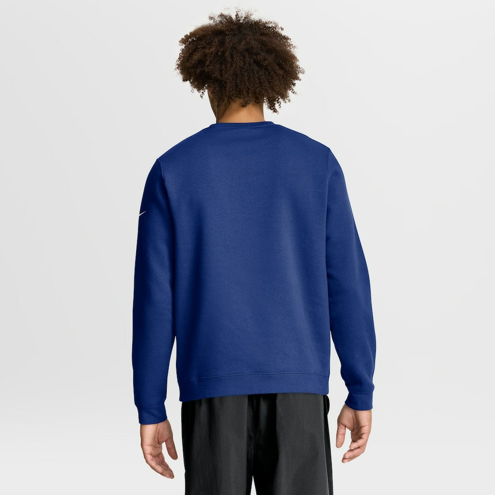 New York Giants Primetime Club Fleece Pullover Sweatshirt Royal | Nike for Sale