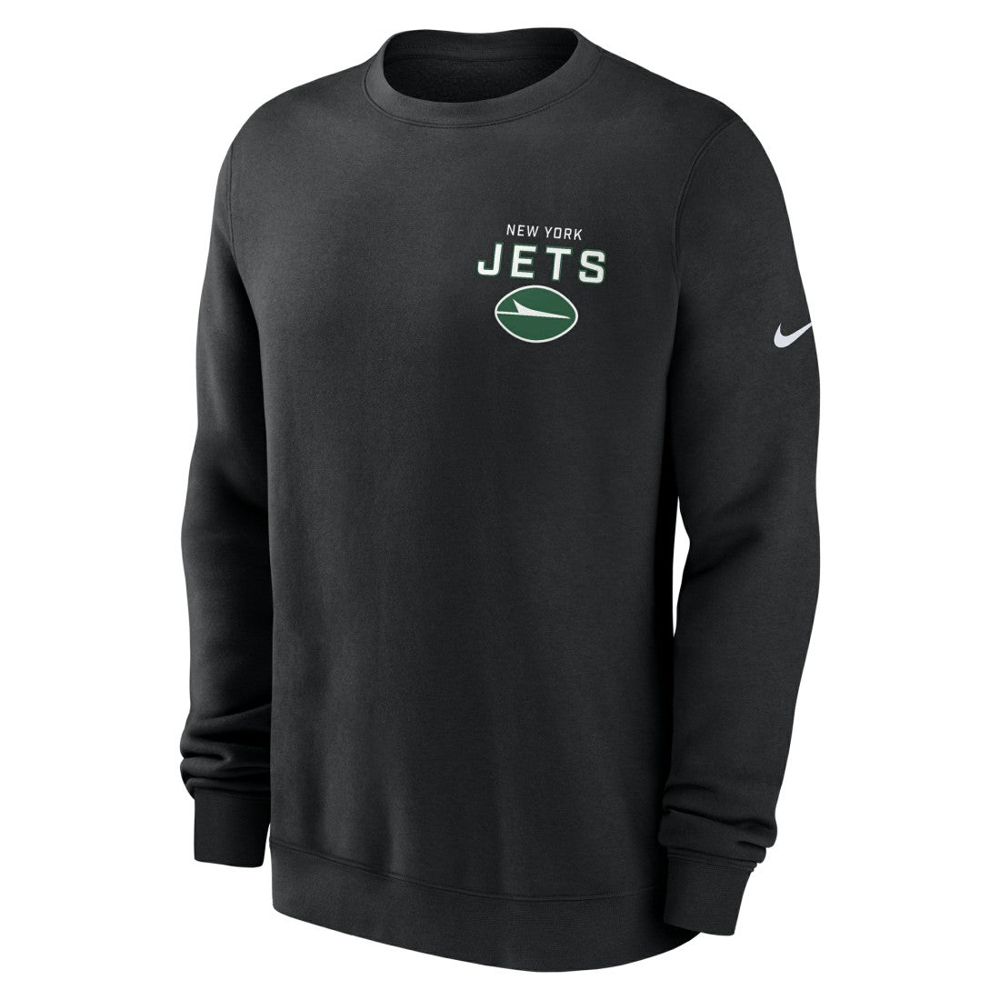New York Jets Primetime Club Fleece Pullover Sweatshirt Black | Nike for Sale
