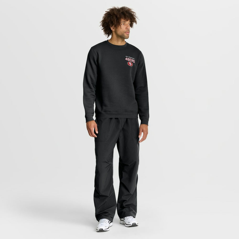 San Francisco 49ers Primetime Club Fleece Pullover Sweatshirt Black | Nike for Sale