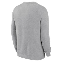Chicago Bears Primetime Club Fleece Pullover Sweatshirt Heather Gray | Nike for Sale