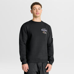 Baltimore Ravens Primetime Club Fleece Pullover Sweatshirt Black | Nike for Sale